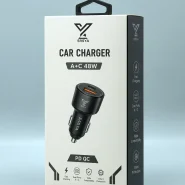 شارژر فندکی 48 وات USB-A و Type-C برند SRSYA مدل CA48