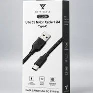 کابل نایلونی USB-A به Type-C برند SRSYA مدل CL200 طول 1.2 متر