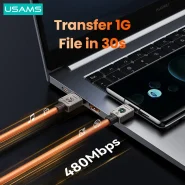 کابل تایپ سی ۱.۲ متری یوسامز SJ686