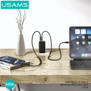 کابل دو سر تایپ سی ۱.۲ متری یوسامز SJ724