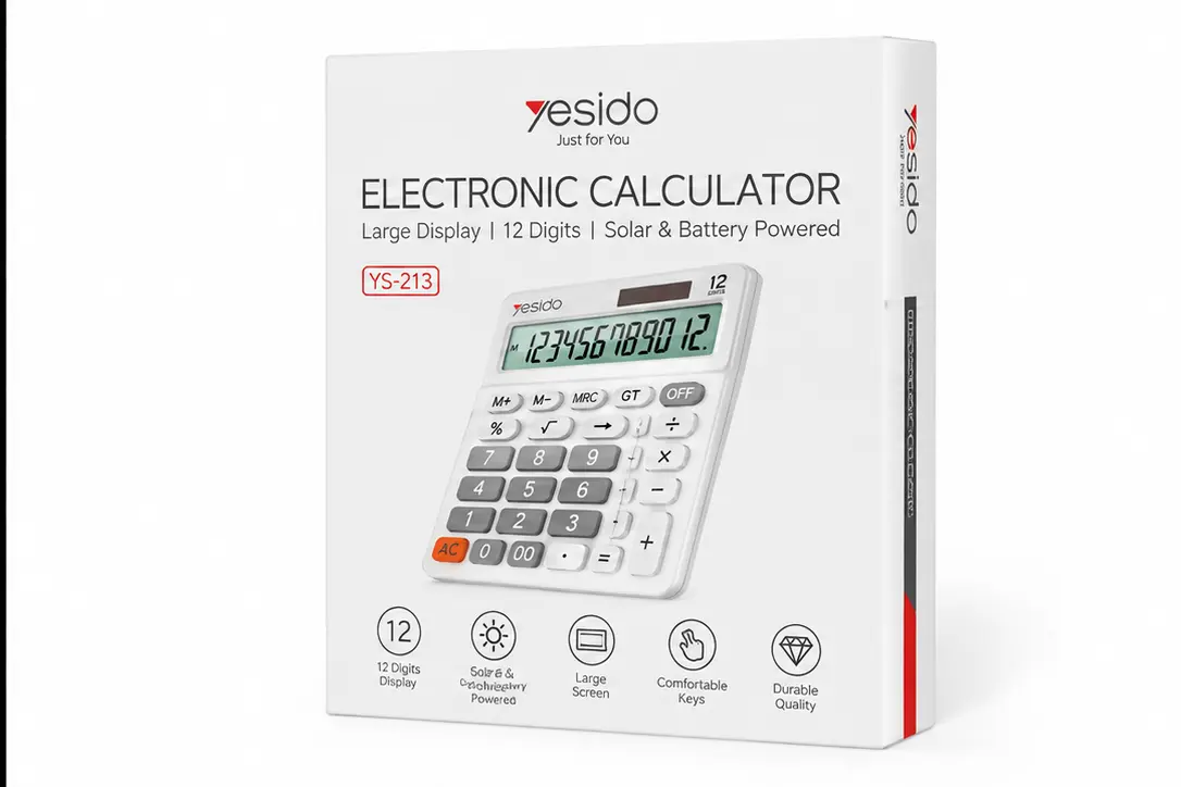 ماشینحساب خورشیدی یسیدو EC10 ماشینحساب خورشیدی یسیدو EC10