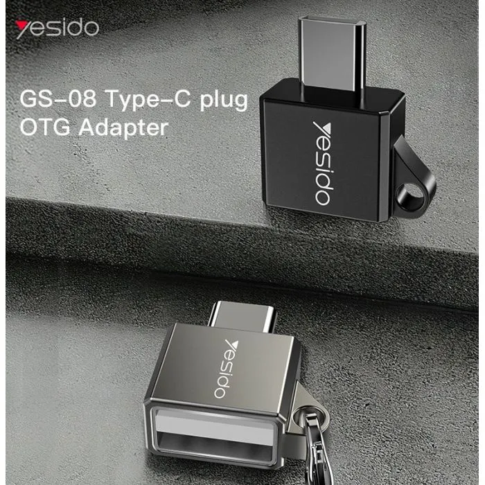 مبدل OTG تایپ سی یسیدو GS08