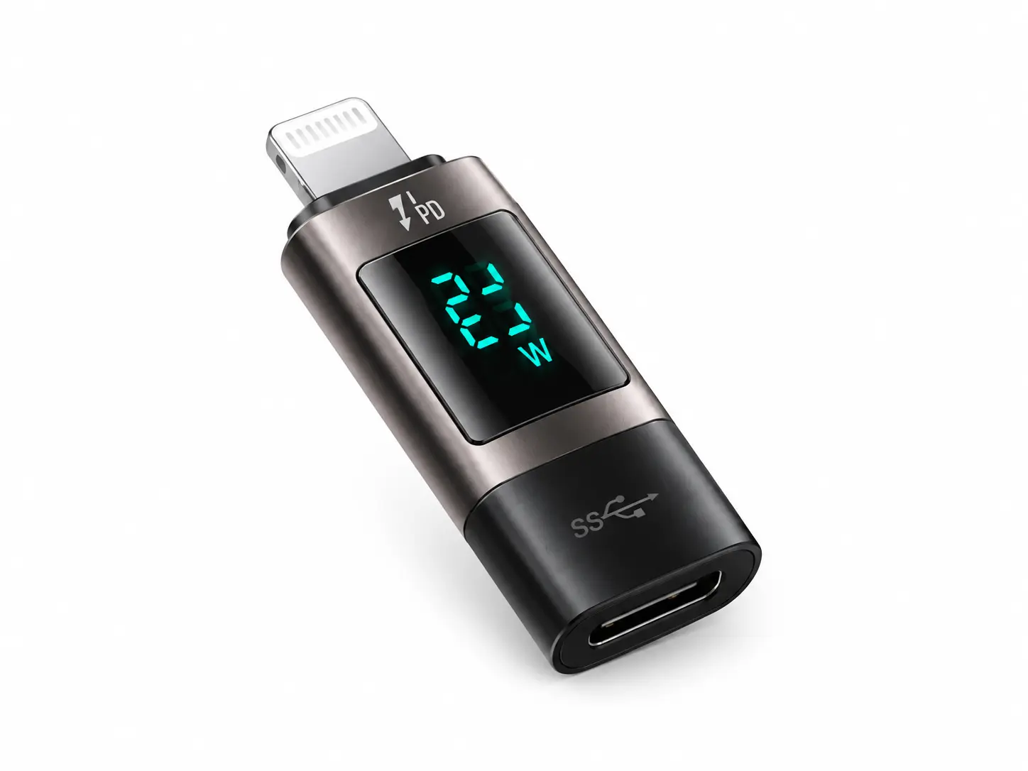 مبدل تایپ سی به لایتنینگ یسیدو GS25