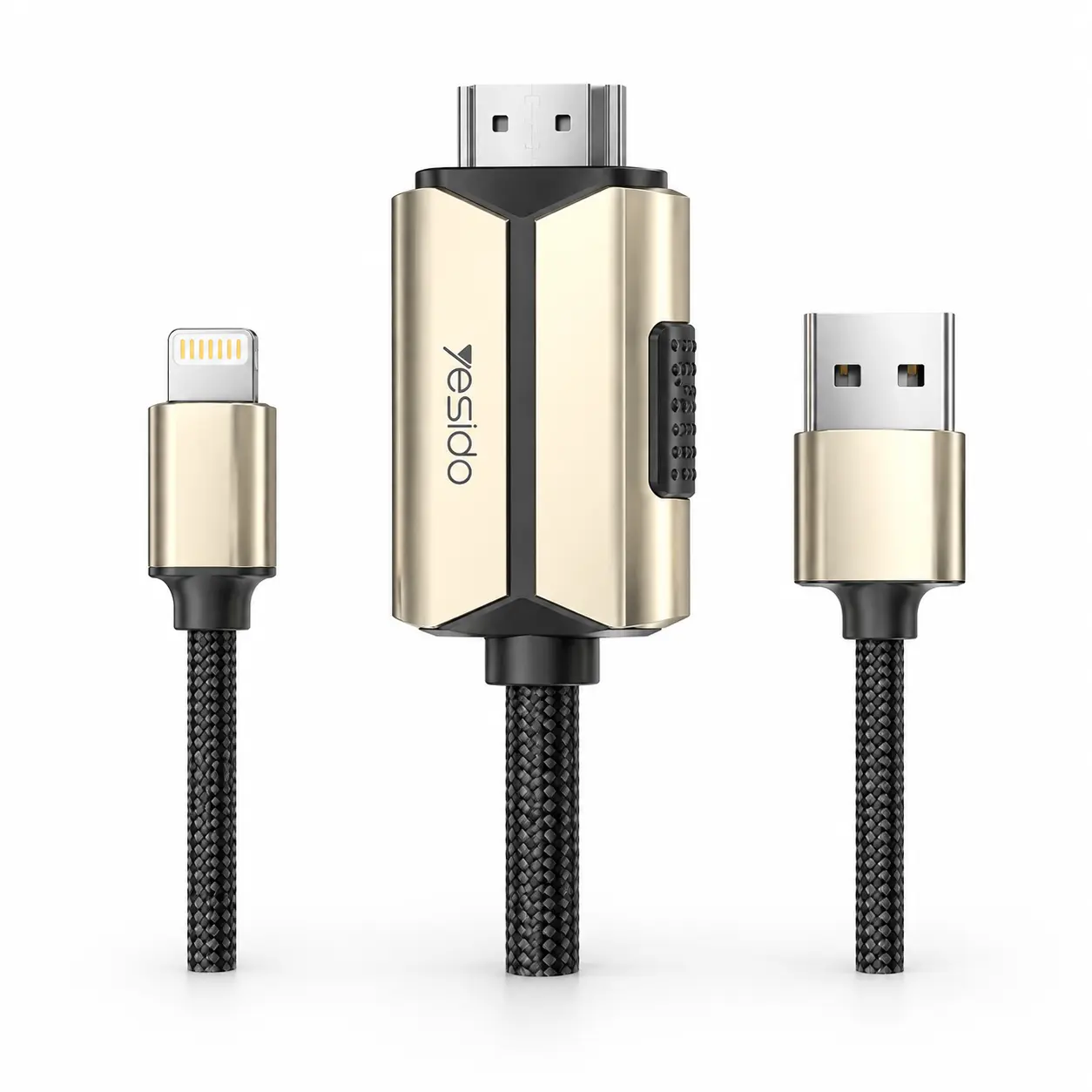 مبدل لایتنینگ به HDMI یسیدو HM12