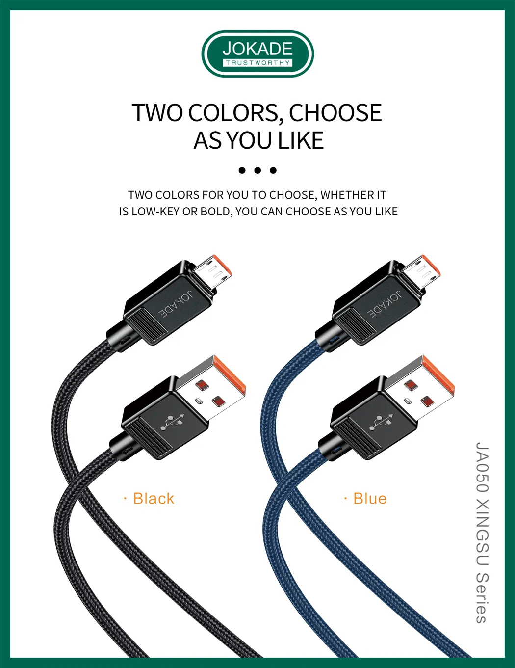 کابل میکرو USB جوکید JA050
